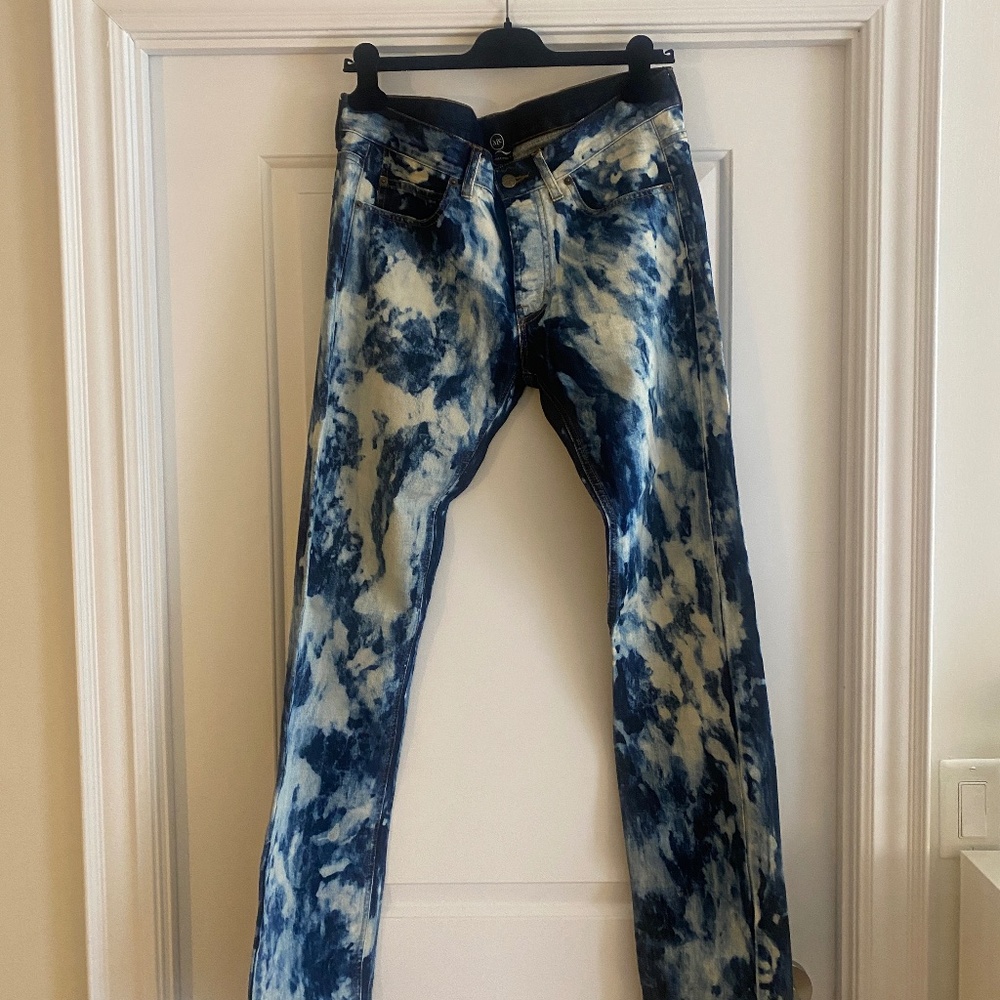 AUTHENTIC Alexander McQueen MCQ ACID WASHED DEMIN JEANS 31 dsquared As-Is